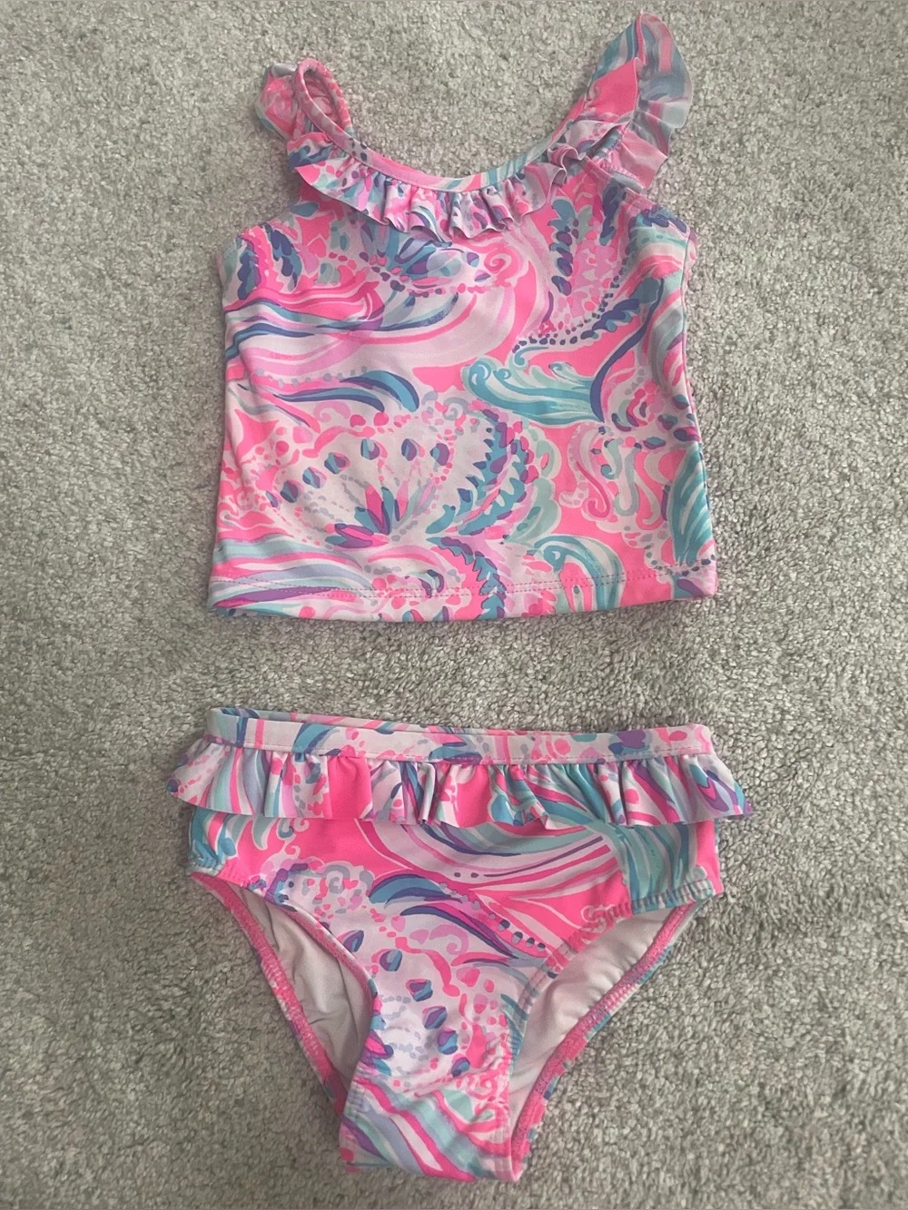 Lilly Pulitzer Bathing Suit. Size 2T, VGUC